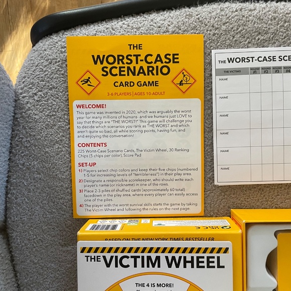 The Worst-Case Scenario Card Game - Picture 7 of 7